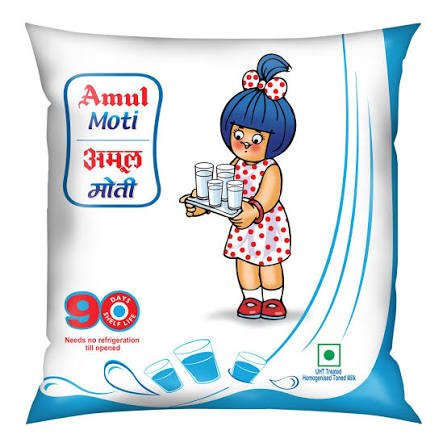 Amul Taaza Toned Milk 500ml
