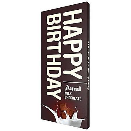 Amul  Happy Birthday milk Chocolate Bar 150 g