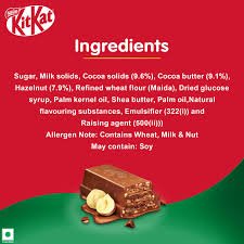 KitKat Delights Hazelnut Wafer Chocolate Bar 120 g
