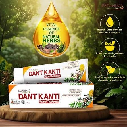 Patanjali Dant Kanti Natural Herbal Toothpaste ( 500 g )
