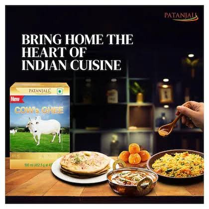 Patanjali Cow Ghee 500 ml