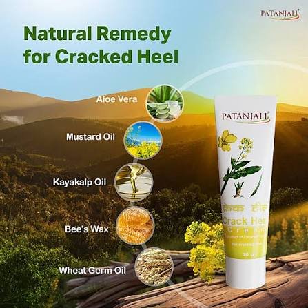 Patanjali Crack Heal Foot Cream  50g