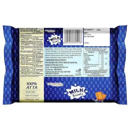 Patanjali Doodh Biscuit 255 g