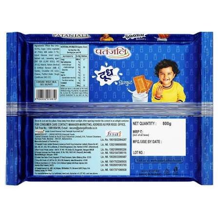 Patanjali Doodh Biscuit 800 g