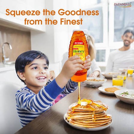 Patanjali Honey Squeezy - Buy 1 Get 1 free 400 g