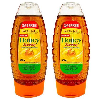 Patanjali Honey Squeezy - Buy 1 Get 1 free 400 g