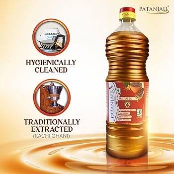 Patanjali Mustard Oil  1Itr