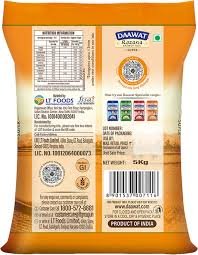 Daawat Rozana Super Basmasti Rice - 1 kg ( medium Grain )