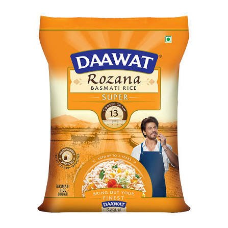 Daawat Rozana Super Basmasti Rice - 1 kg ( medium Grain )