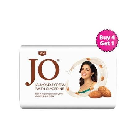 Jo Almond & Cream Caressing Soap - Buy 4 Get 1 Free  (5 × 100 g)