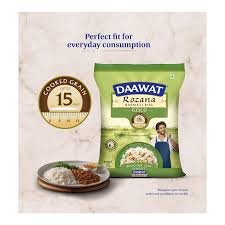 Daawat Rozana Gold Basmati Rice Tibar ( Extra Long Grain ) 5 kg