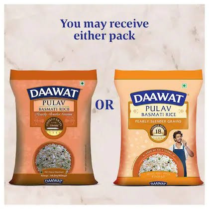 Daawat Pulav Basmati Rice ( Extra Long Grain ) 500g