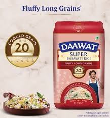 Daawat Super Basmati Rice ( Long Grain ) 5kg