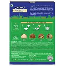 Daawat Hyderabadi biryani kit ( Long Grain ) 334 g