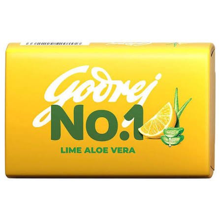 Godrej No.1 Lime & Aloe Vera Soap – Buy 3 Get 1 Free (4 × 150 g)