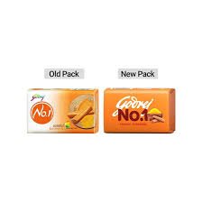 Godrej No.1 Sandal & Turmeric Soap – Buy 3 Get 1 Free (4 × 150 g)