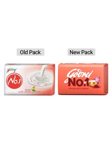 Godrej No.1 Kesar & Milk Cream Bath Soap – Buy 3 Get 1 Free (4 × 150 g)