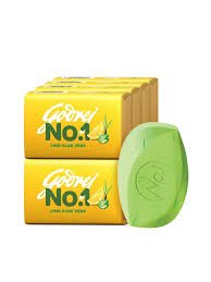Godrej No.1 Lime & Aloe Vera Soap – 9 × 150 g