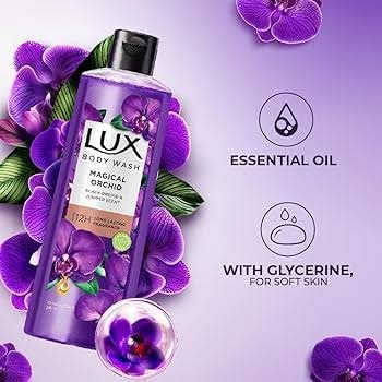 Lux Magical Orchid Body Wash (Black Orchid & Juniper Oil) – 750 ml