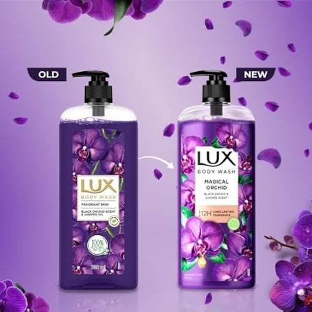 Lux Magical Orchid Body Wash (Black Orchid & Juniper Oil) – 750 ml