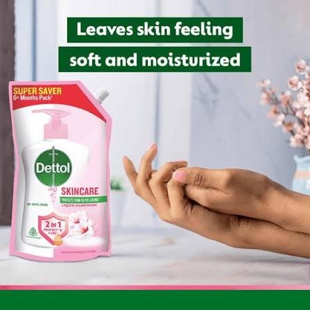Dettol Skincare Hand Wash Refill – 675 ml