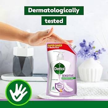 Dettol pH-Balanced Sensitive Hand Wash (Refill) – 675 ml