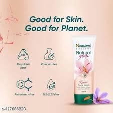Himalaya Natural Glow Kesar Face Wash – 150 ml